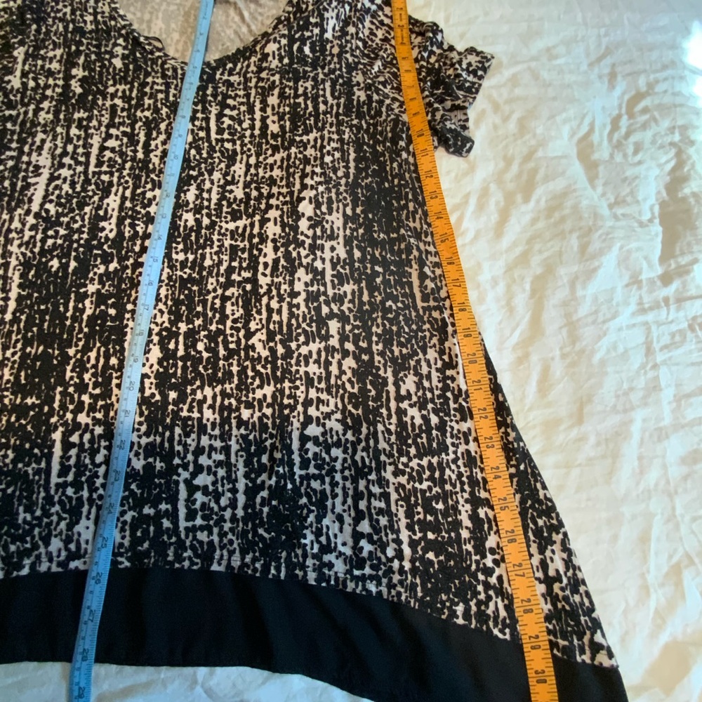 Tunic shark bite top